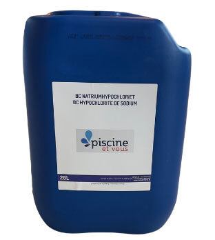 Hypochloryte de sodium liquide, dit chlore liquide